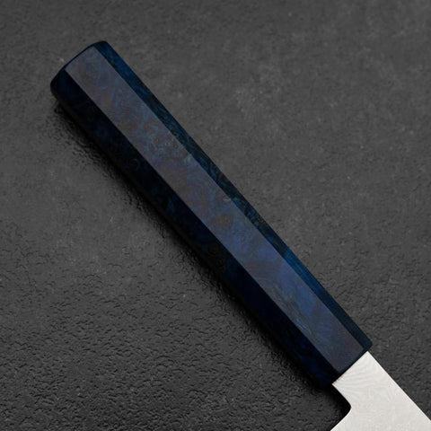 Sujihiki VG-10 Damascus Blue Birch Handle 270mm