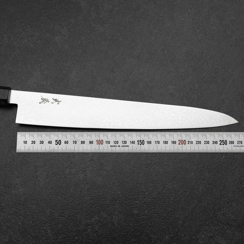 Sujihiki VG-10 Damascus Blue Birch Handle 270mm