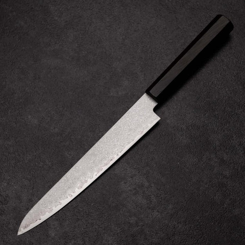 Sujihiki VG-10 Damascus Ebony Handle 180mm