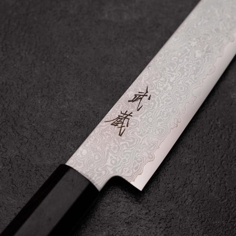 Sujihiki VG-10 Damascus Ebony Handle 180mm