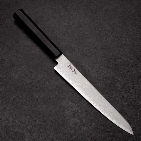 Sujihiki VG-10 Damascus Ebony Handle 180mm