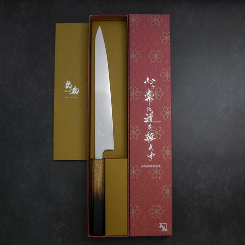 Sujihiki VG-10 Damascus Yaki-Urushi Handle 240mm
