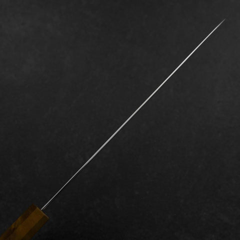Sujihiki VG-10 Damascus Yellow-Brown Birch Handle 240mm