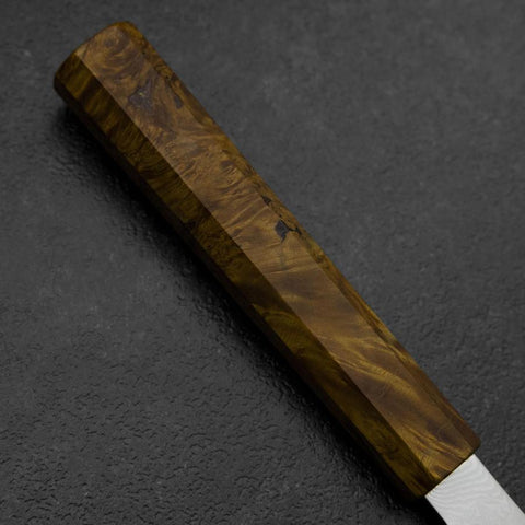 Sujihiki VG-10 Damascus Yellow-Brown Birch Handle 270mm