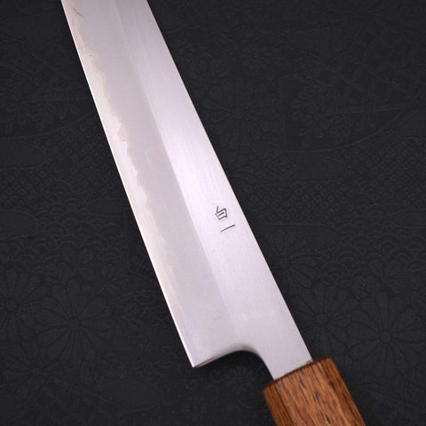 Sujihiki White Steel #1 Yaki Urushi Handle 240mm