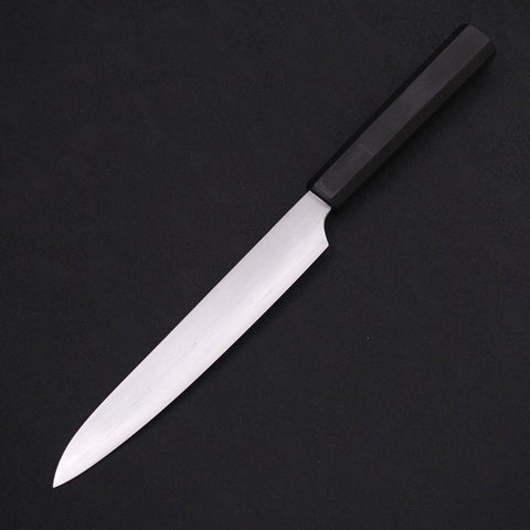 Sujihiki White Steel #2 Super Lucida Manico Bufalo Ebano 170mm