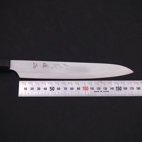 Sujihiki White Steel #2 Super Lucida Manico Bufalo Ebano 170mm