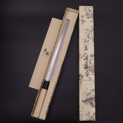 Takohiki Blue Steel #2 Kasumi Buffalo Magnolia Handle 270mm