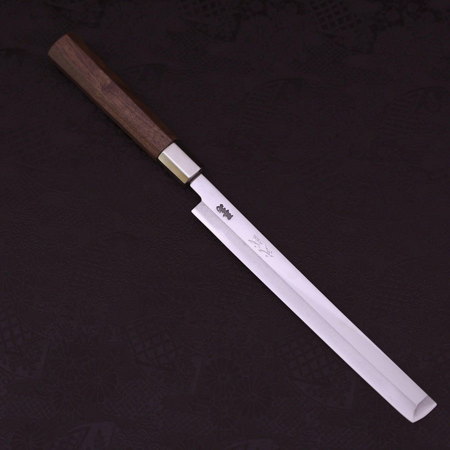 Takohiki Silver Steel #3 Manico in Noce 200mm