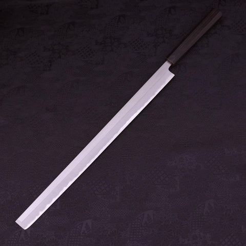 Takohiki Stainless Clad Blue Steel #2 Buffalo Ebony Handle 360mm