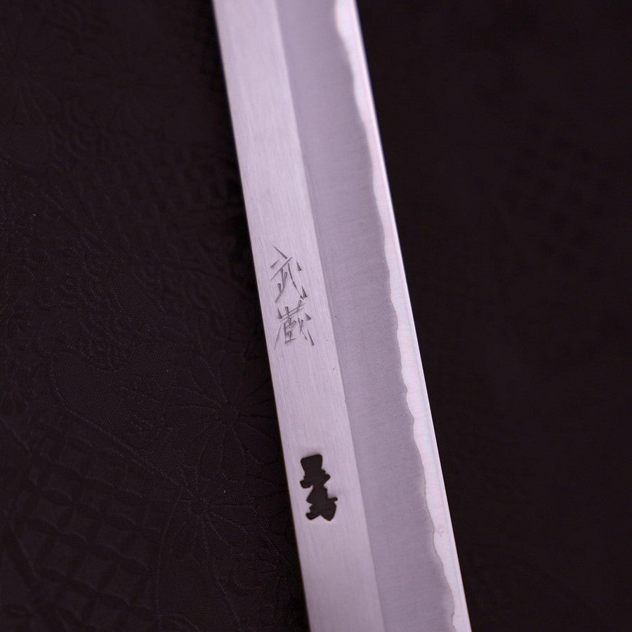 Takohiki Rivestimento Inox Blue Steel #2 Manico in Bufalo ed Ebano 360mm