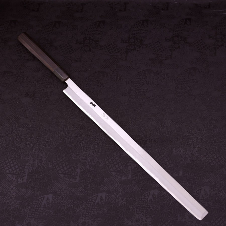 Takohiki Rivestimento Inox Blue Steel #2 Manico in Bufalo ed Ebano 360mm