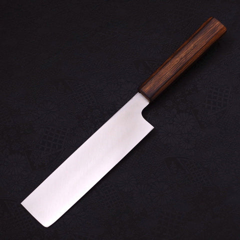 Usuba(Kanto) Blue Steel #2 Kasumi Sumi Urushi Handle 165mm