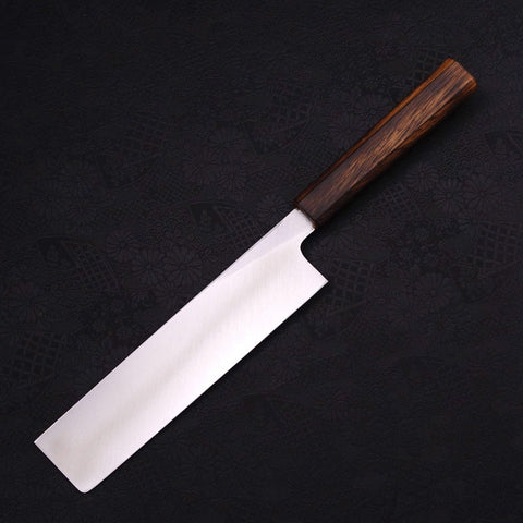 Usuba(Kanto) Blue Steel #2 Kasumi Sumi Urushi Handle 210mm