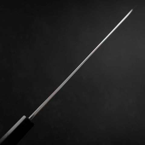 Yanagi Kiritsuke Blue Steel #1 Suminagashi Buffalo Ebony Handle With Sheath 270mm