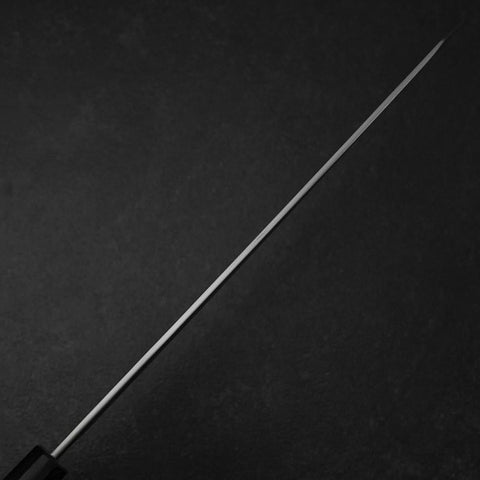 Yanagi Kiritsuke Silver Steel #3 Kasumi Buffalo Magnolia Handle 300mm