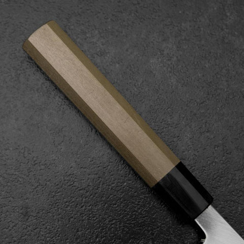 Yanagi Kiritsuke Silver Steel #3 Kasumi Buffalo Magnolia Handle 300mm