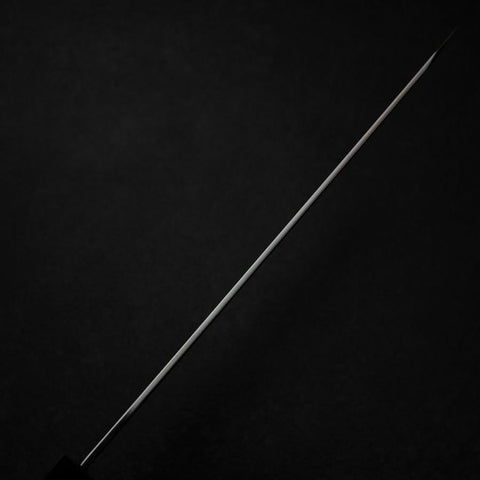 Yanagi Kiritsuke Silver Steel #3 Suminagashi Buffalo Walnut Handle 270mm