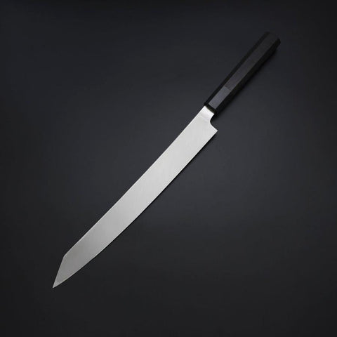Yanagi Kiritsuke VG-10 Mirror Buffalo Ebony Handle 260mm