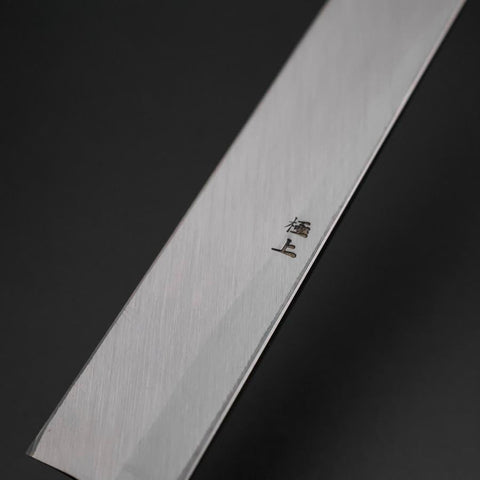 Yanagi Kiritsuke White Steel #2 Kasumi Yaki Urushi Handle 290mm