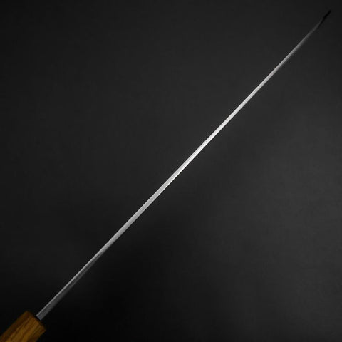 Yanagi Kiritsuke White Steel #2 Kasumi Yaki Urushi Handle 290mm