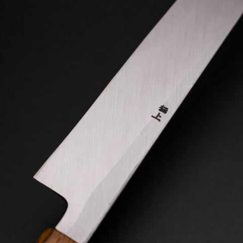 Yanagi Kiritsuke White Steel #2 Kasumi Yaki Urushi Handle 320mm
