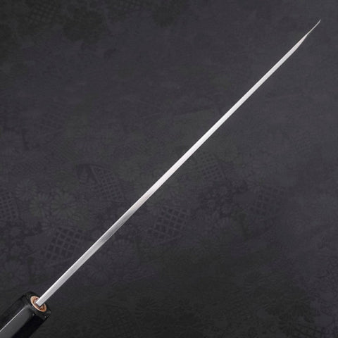 Yanagi Kiritsuke White Steel #2 Kasumi Buffalo Magnolia Handle 240mm