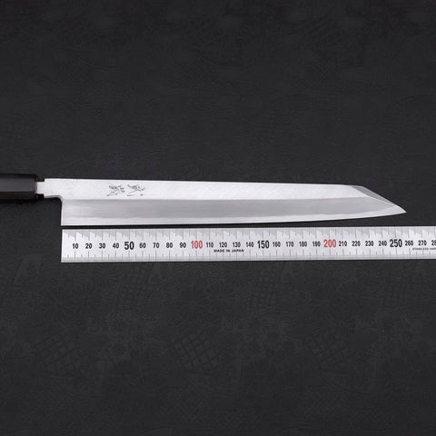 Yanagi-Kiritsuke White Steel #2 Kasumi Buffalo Magnolia Handle 270mm
