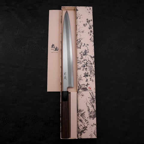 Yanagiba AUS-10 Polished Buffalo Wenge Handle 300mm