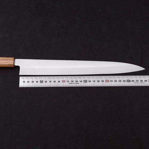 Yanagiba AUS-8 Polished Oak Handle 300mm