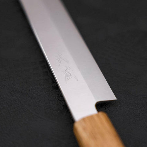 Yanagiba AUS-8 Polished Yaki Urushi Handle 270mm