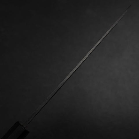Yanagiba Blue Steel #2 Kurouchi Tsuchime Walnut Handle 165mm