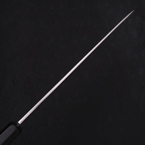 Yanagiba Blue Steel #2 Honyaki Buffalo Ebony Handle 270mm