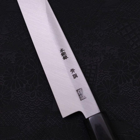 Yanagiba Blue Steel #2 Kasumi Buffalo Handle 240mm