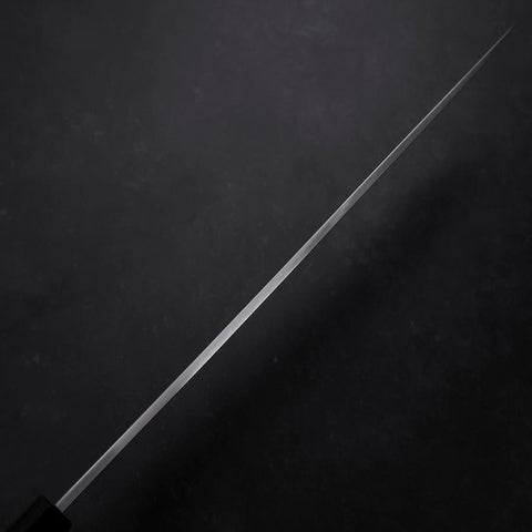 Yanagiba Blue Steel #2 Kasumi Buffalo Magnolia Handle 330mm
