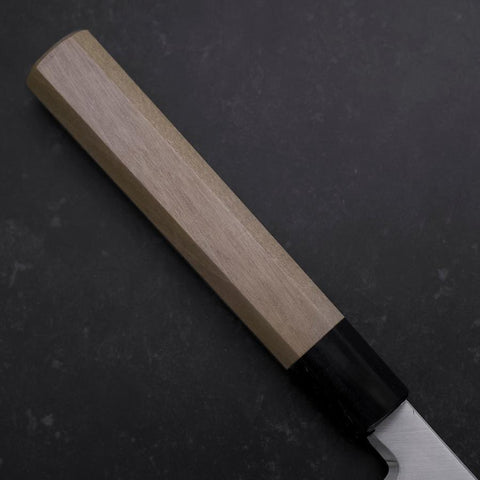 Yanagiba Blue Steel #2 Kasumi Buffalo Magnolia Handle 330mm