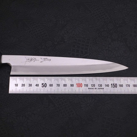 Yanagiba Blue Steel #2 Kasumi Dark-Blue Urushi Handle 180mm
