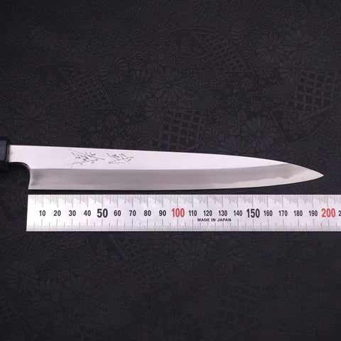 Yanagiba Blue Steel #2 Kasumi Dark-Blue Urushi Handle 210mm