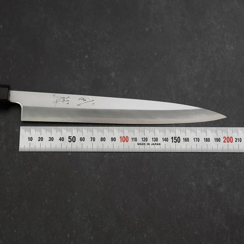 Yanagiba Blue Steel #2 Kasumi Walnut Handle 200mm