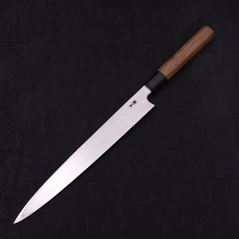 Yanagiba Blue Steel #2 Kasumi Walnut Handle 270mm