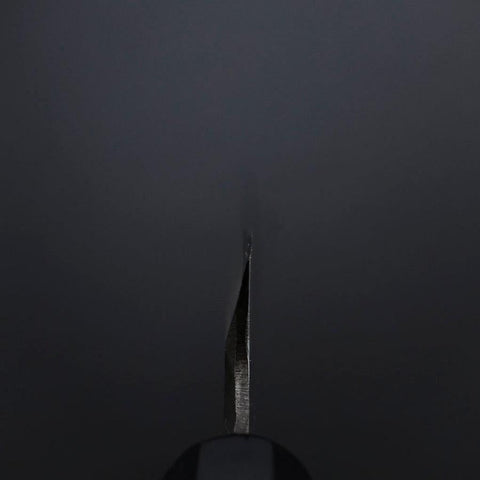 Yanagiba Blue Steel #2 Kurouchi Buffalo Ebony Handle 200mm