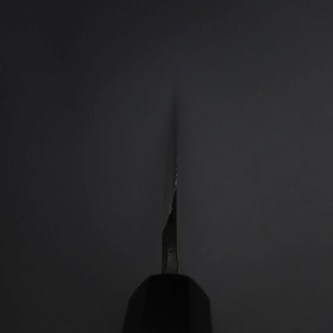 Yanagiba Blue Steel #2 Kurouchi Buffalo Ebony Handle 260mm
