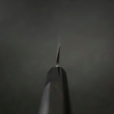 Yanagiba Blue Steel #2 Suminagashi Buffalo Ebony Handle 270mm