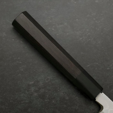 Yanagiba Blue Steel #2 Suminagashi Buffalo Ebony Handle 270mm