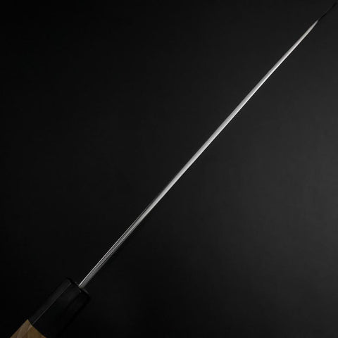Yanagiba Left-Hand Silver Steel #3 Kasumi Buffalo Magnolia Handle 240mm