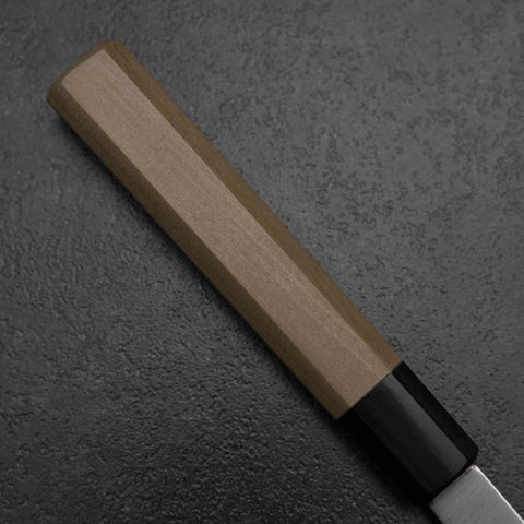 Yanagiba Left-Hand Silver Steel #3 Kasumi Buffalo Magnolia Handle 260mm
