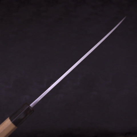 Yanagiba Left Hand White Steel #1 Buffalo Magnolia Handle 270mm (10.6”)