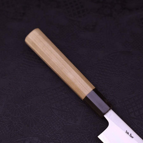 Yanagiba Left Hand White Steel #1 Buffalo Magnolia Handle 270mm (10.6”)
