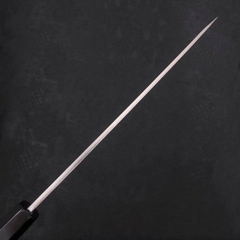 Yanagiba Left -Hand Silver Steel #3 Kasumi Buffalo Ebony Handle 210mm