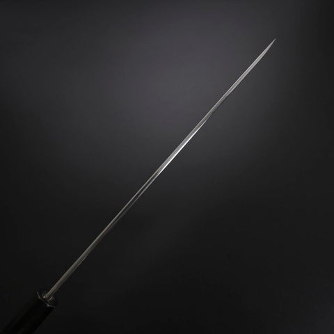 Yanagiba Silver Steel #3 Kasumi Buffalo Ebony Handle 270mm